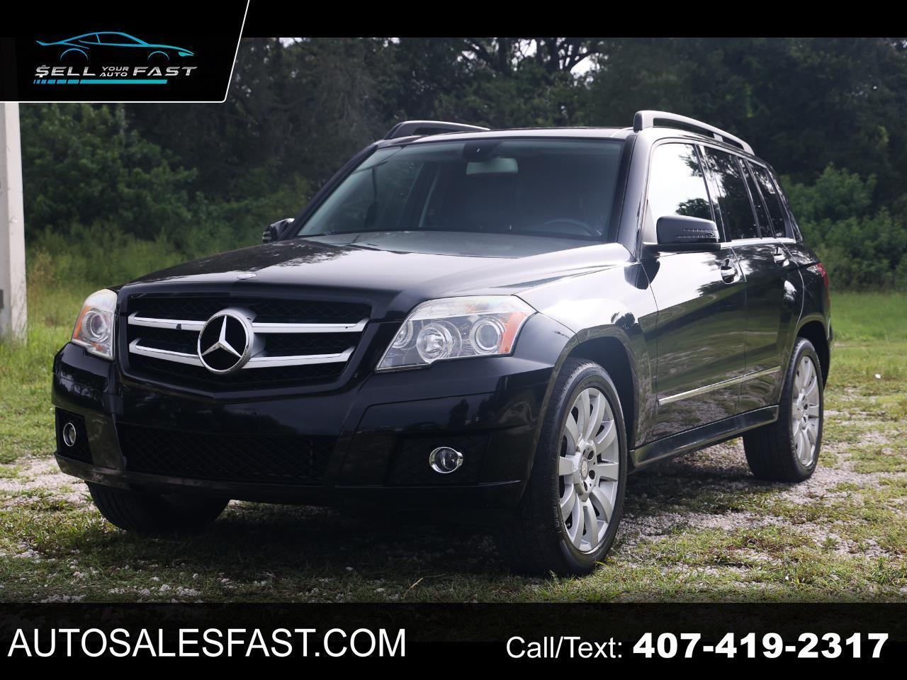 Black 2012 Mercedes-Benz GLK SUV / Crossover All-Wheel Drive Automatic