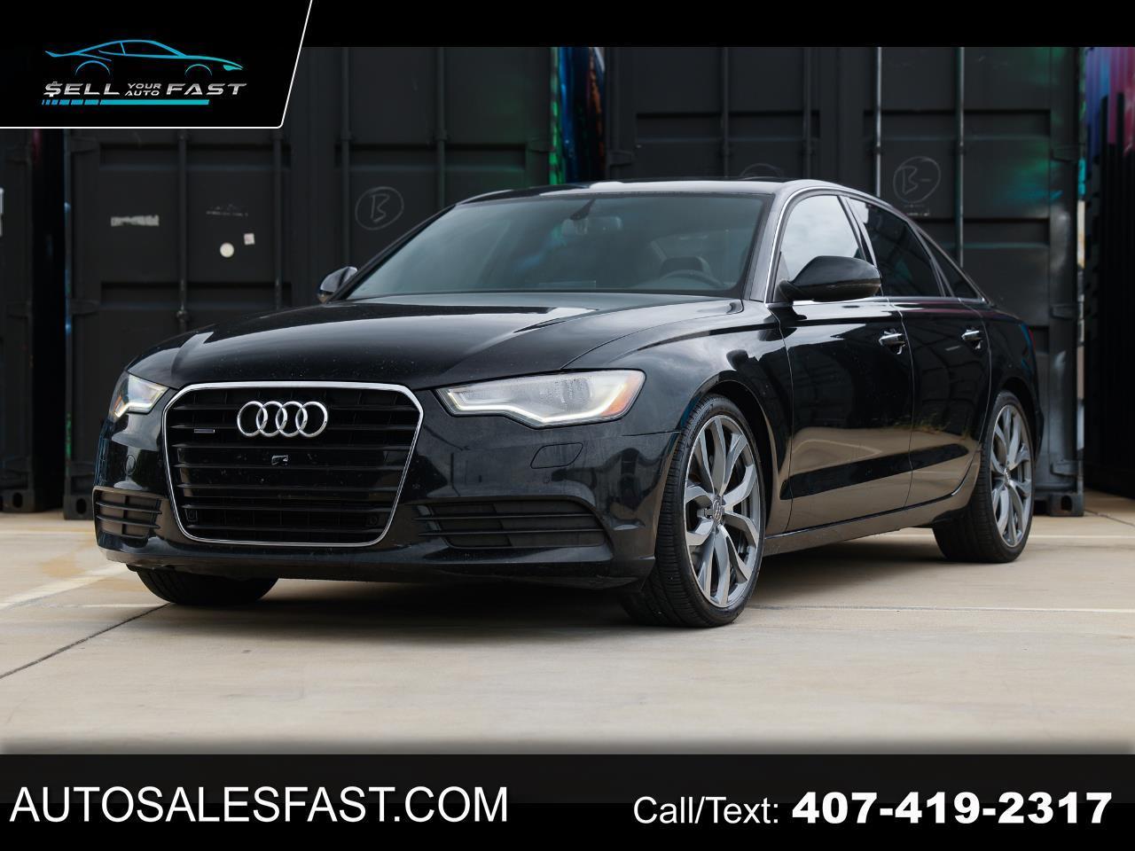 2015 Audi A6 PREMIUM PLUS 4DR SEDAN AWD
