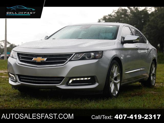 Silver 2016 Chevrolet Impala Sedan Front-Wheel Drive Automatic
