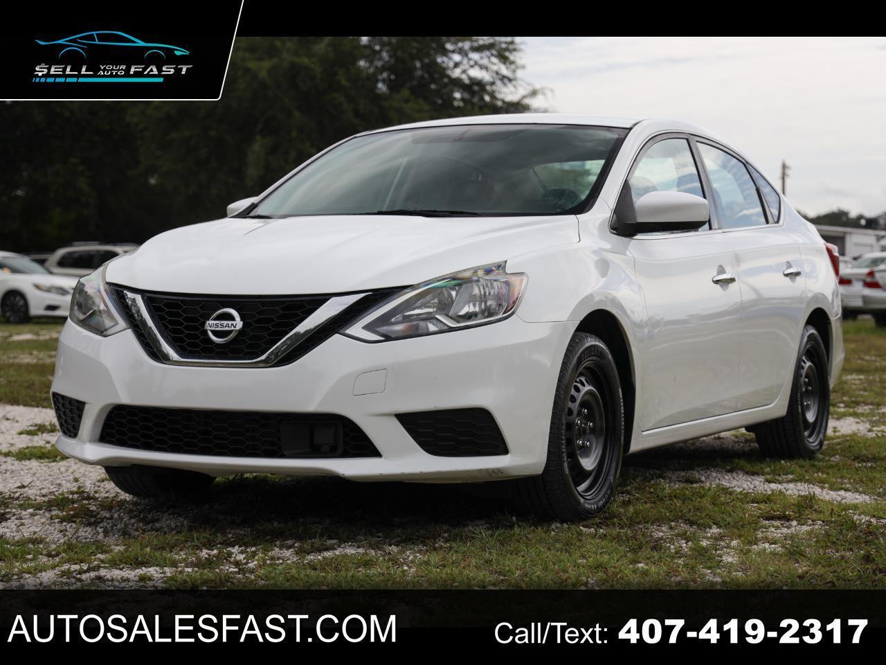  2018 Nissan Sentra S FWD   