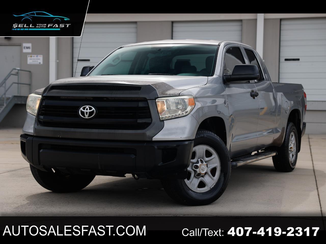 Silver 2014 Toyota Tundra Pickup Truck 4X2 Automatic