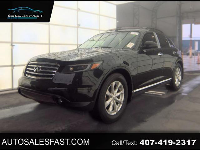 Black 2006 INFINITI FX35 SUV / Crossover Rear-Wheel Drive Automatic
