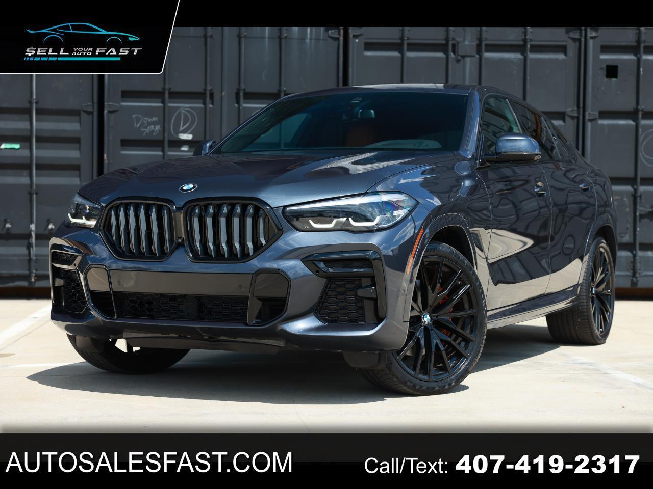 2022 BMW X6 XDRIVE40I M-SPORT LINE 4DR SUV AWD