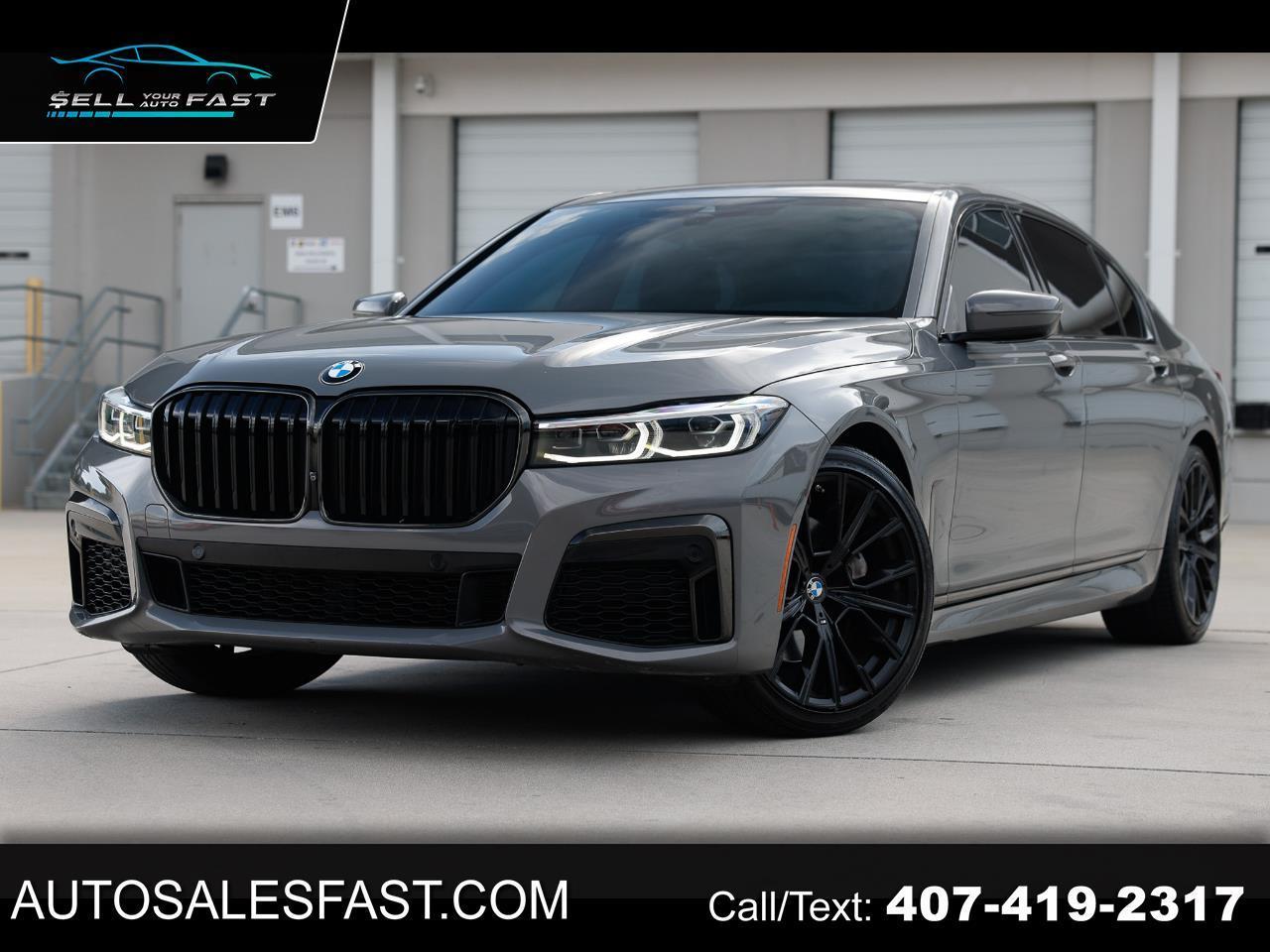2022 BMW 7 Series 740i M-SPORT LINE 4DR SEDAN RWD