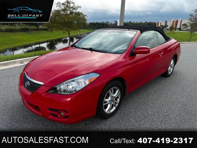 Red 2007 Toyota Camry Solara Coupe Front-Wheel Drive Automatic