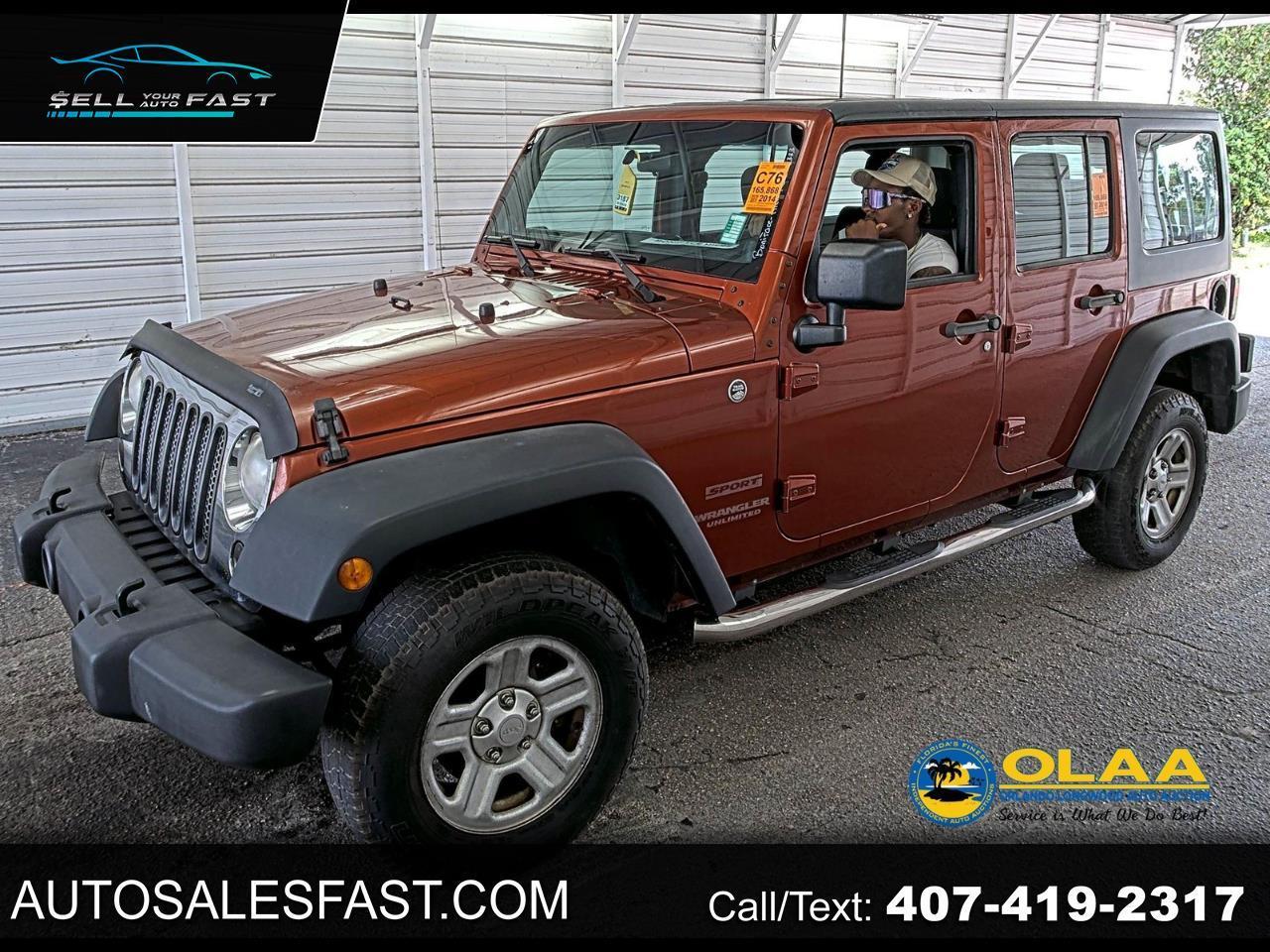 Jeep Wrangler Unlimited  2014
