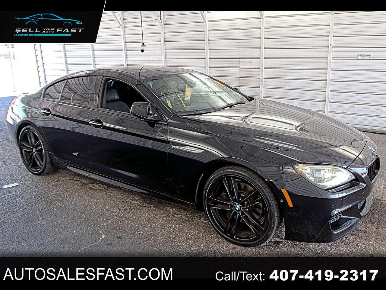2015 BMW 6 Series 650I GRANCOUPE 4DR SEDAN