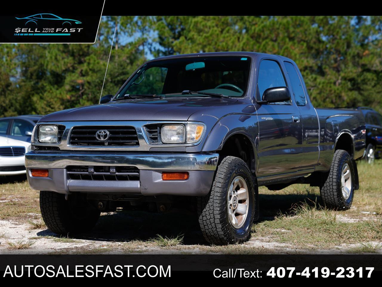 Blue 1997 Toyota Tacoma Pickup Truck  Automatic