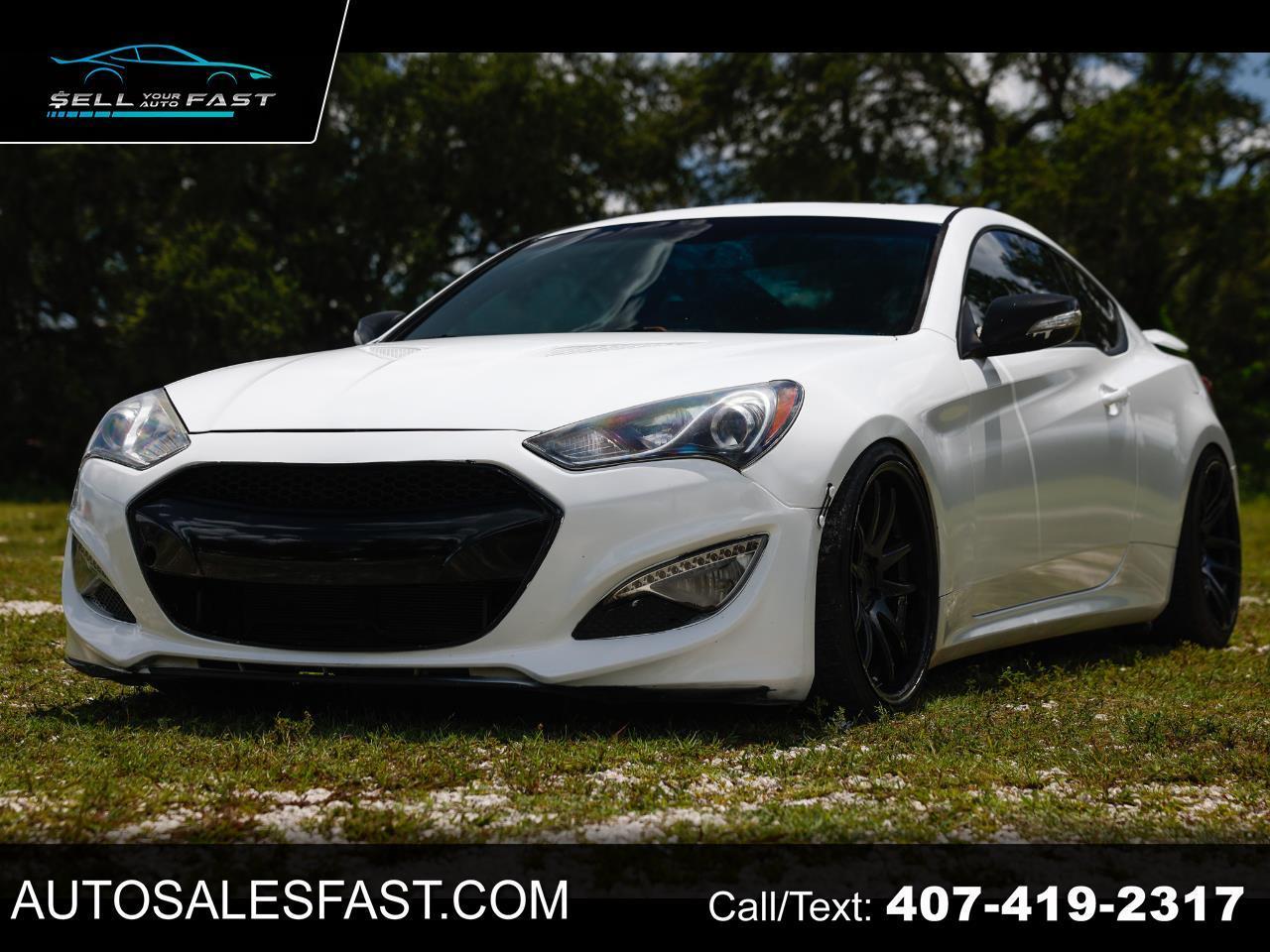  2013 Hyundai Genesis Coupe 3.8 Track RWD   