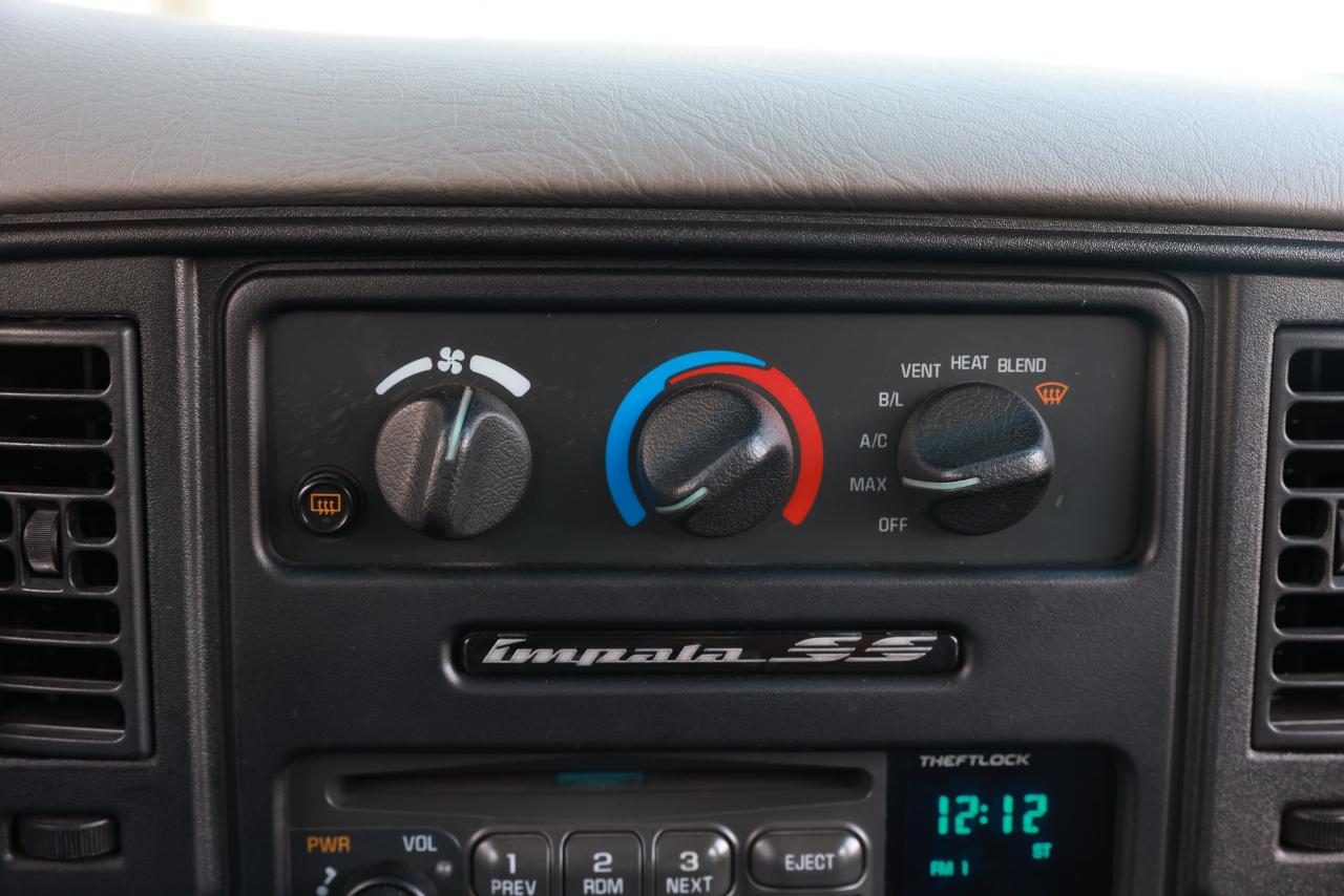 Chevrolet Caprice Classic/Impala SS/Caprice Police/Taxi Pkgs  1996