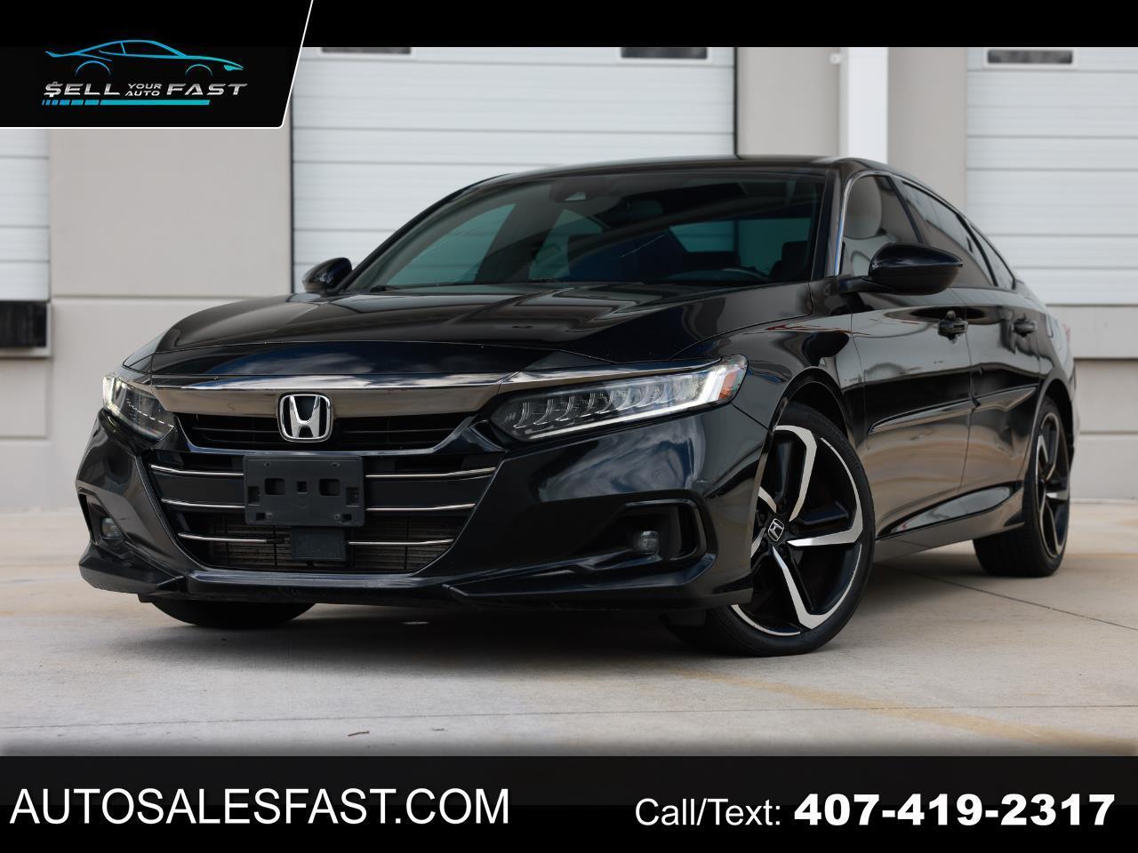 2022 Honda Accord Sedan SPORT