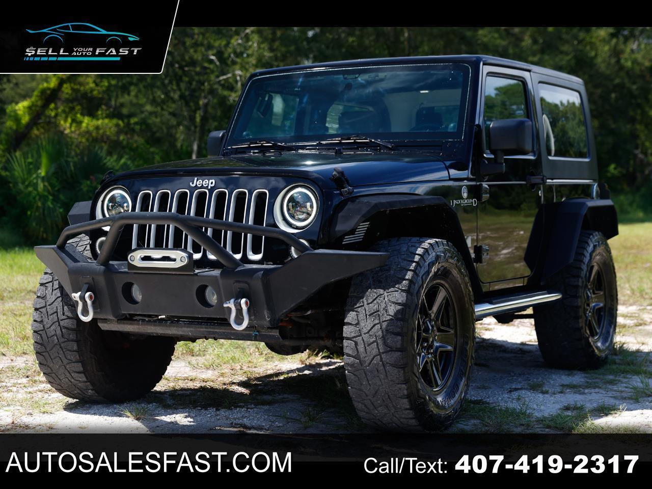 2009 Jeep Wrangler X 2DR SUV 4WD