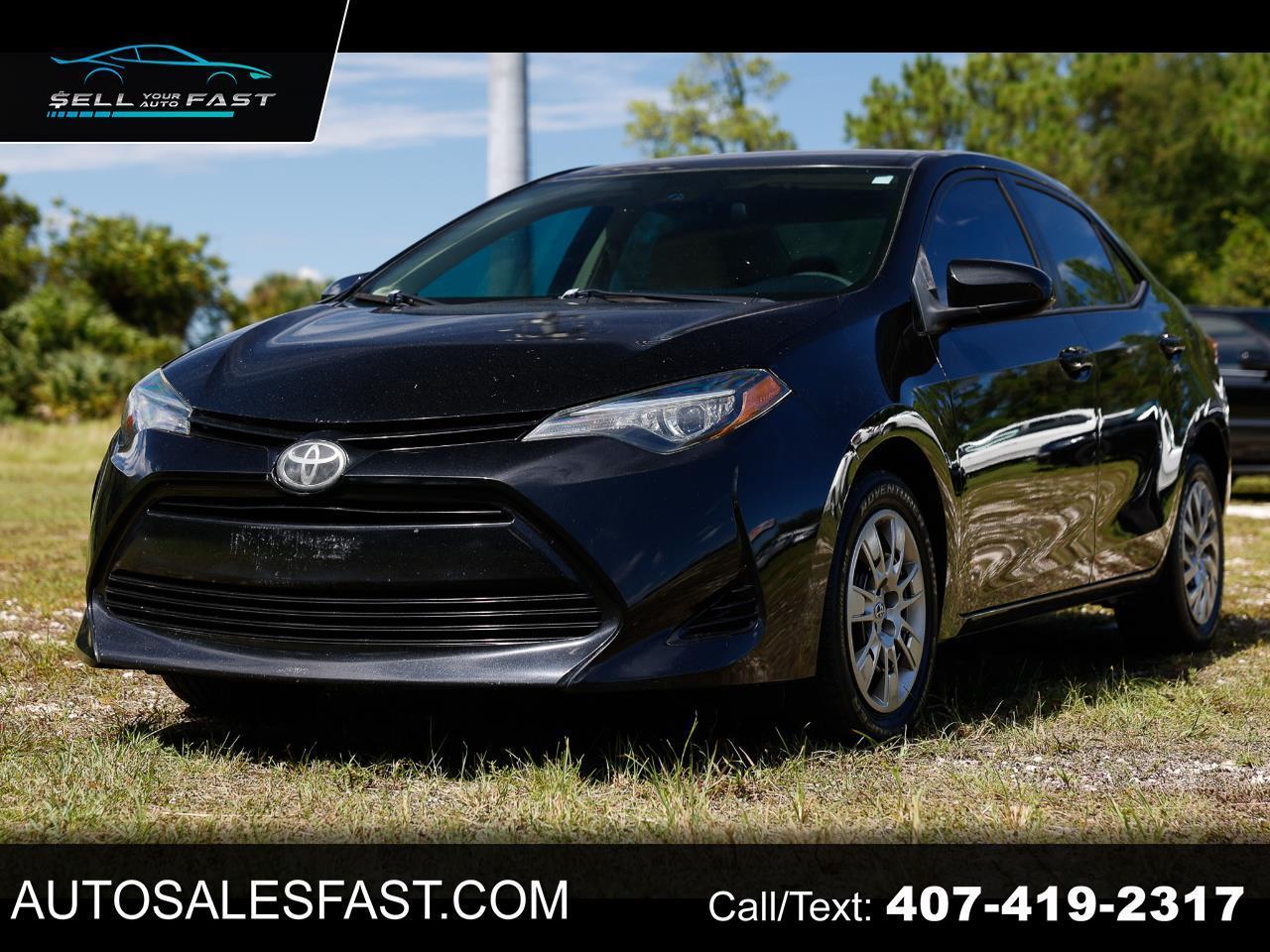 2017 Toyota Corolla L 4DR SEDAN FWD