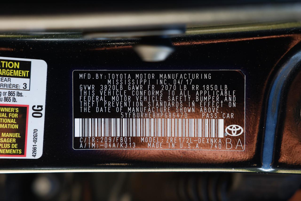 Toyota Corolla  2017