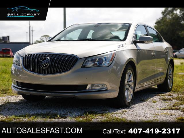 Silver 2014 Buick LaCrosse Sedan Front-Wheel Drive Automatic