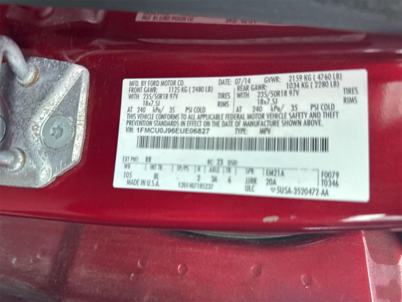 Ford Escape  2014