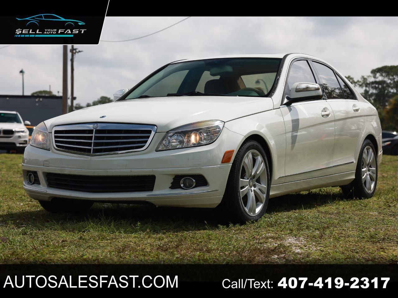 2009 Mercedes-Benz C-Class C300 4DR SEDAN RWD