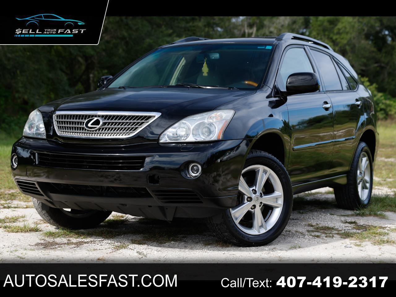2008 Lexus RX 400h RX400H 4DR SUV AWD