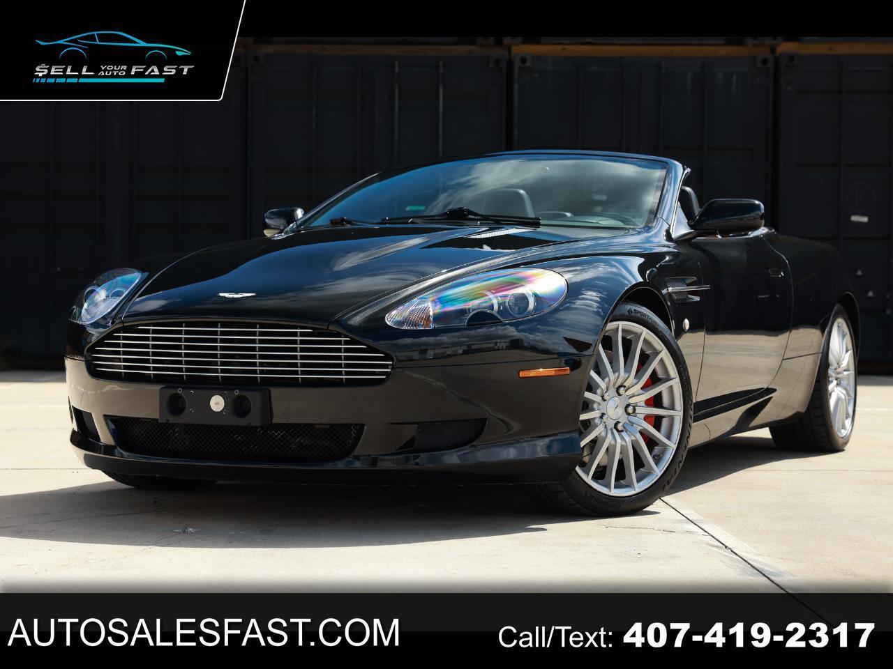  2006 Aston Martin DB9 Volante Convertible RWD   