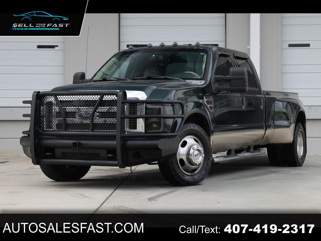  2008 Ford F-350 Super Duty Lariat Crew Cab DRW   