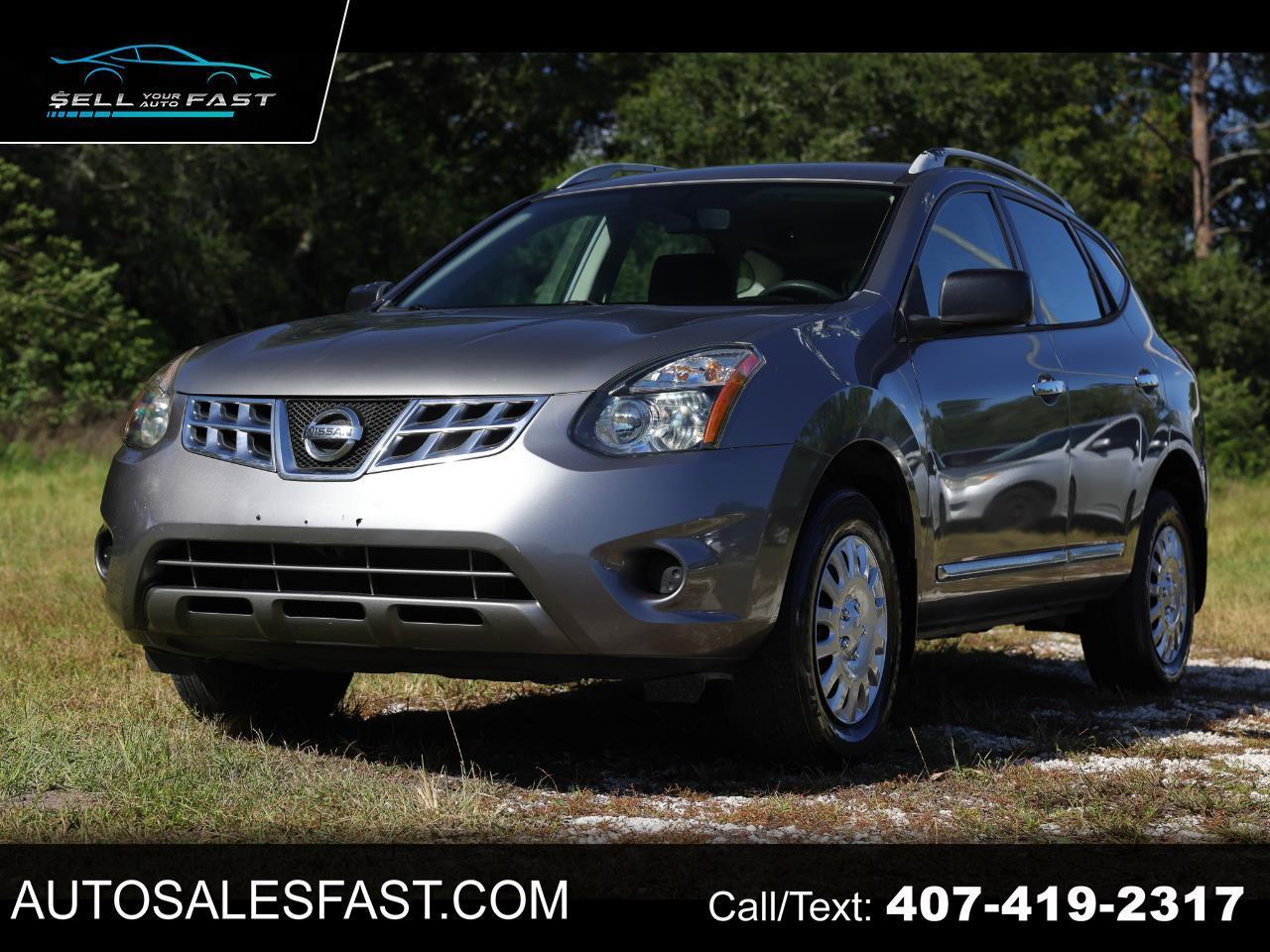 Gray 2014 Nissan Rogue Select SUV / Crossover All-Wheel Drive Continuously Variable Transmission