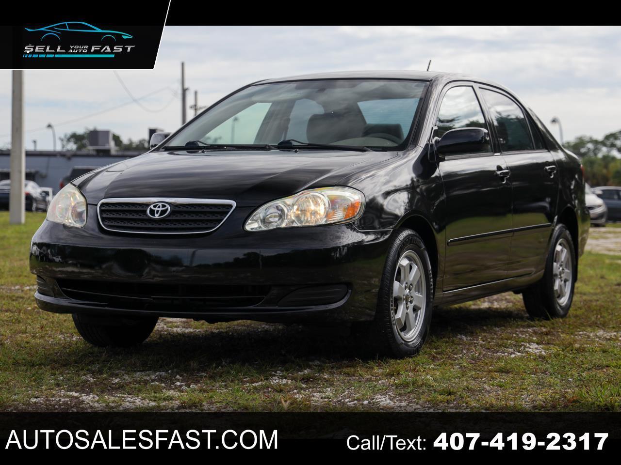 2006 Toyota Corolla CE 4DR SEDAN FWD