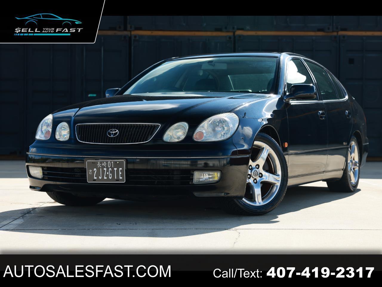 1999 Toyota Aristo VERTEX 2JZ-GTE TURBO 4DR LUX SPORTS SEDAN RWD RHD