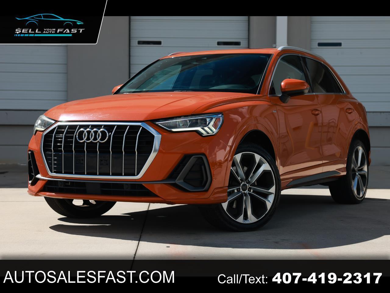 2020 Audi Q3 PREMIUM PLUS S-LINE 4DR SUV AWD