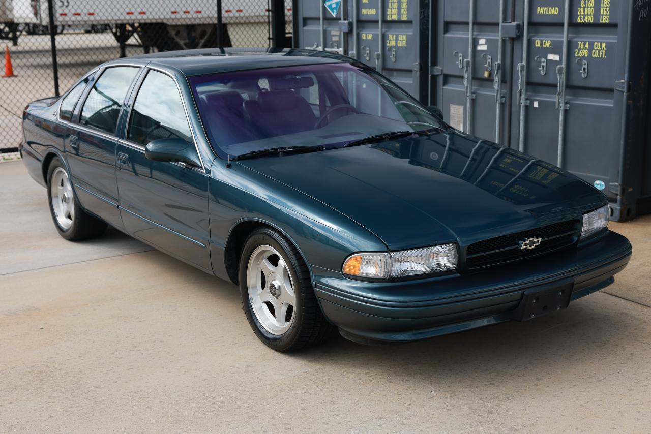 Chevrolet Caprice Classic/Impala SS/Caprice Police/Taxi Pkgs  1996
