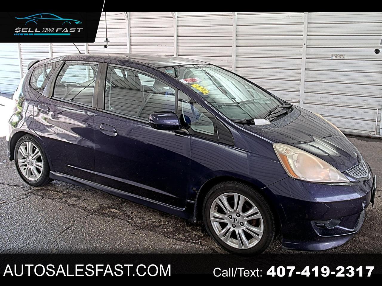 2009 Honda Fit SPORT 4DR HATCHBACK FWD