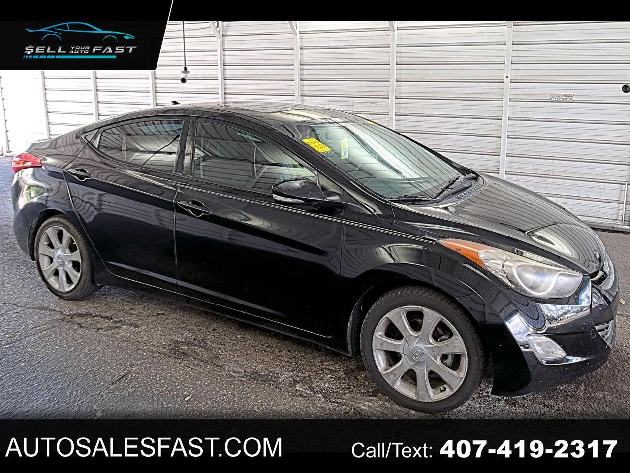 2013 Hyundai Elantra GLS 4DR SEDAN FWD