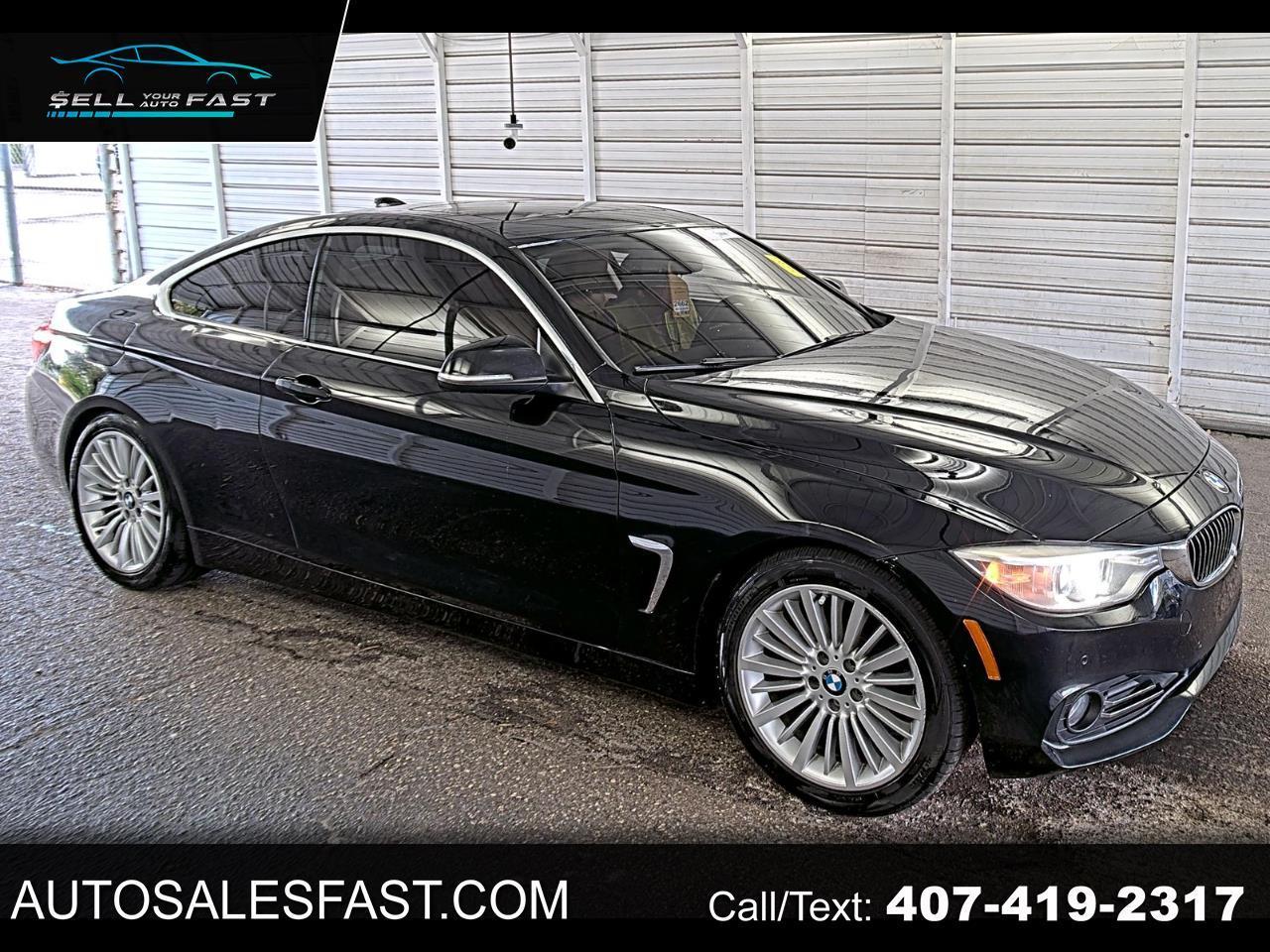 2014 BMW 4 Series 428I 2DR COUPE RWD