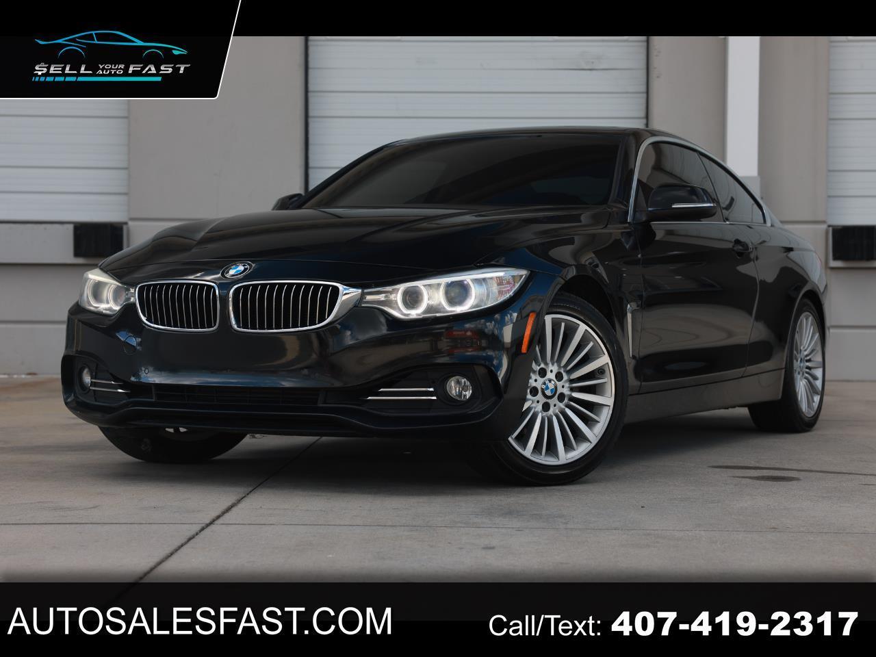 2014 BMW 4 Series 428I 2DR COUPE RWD