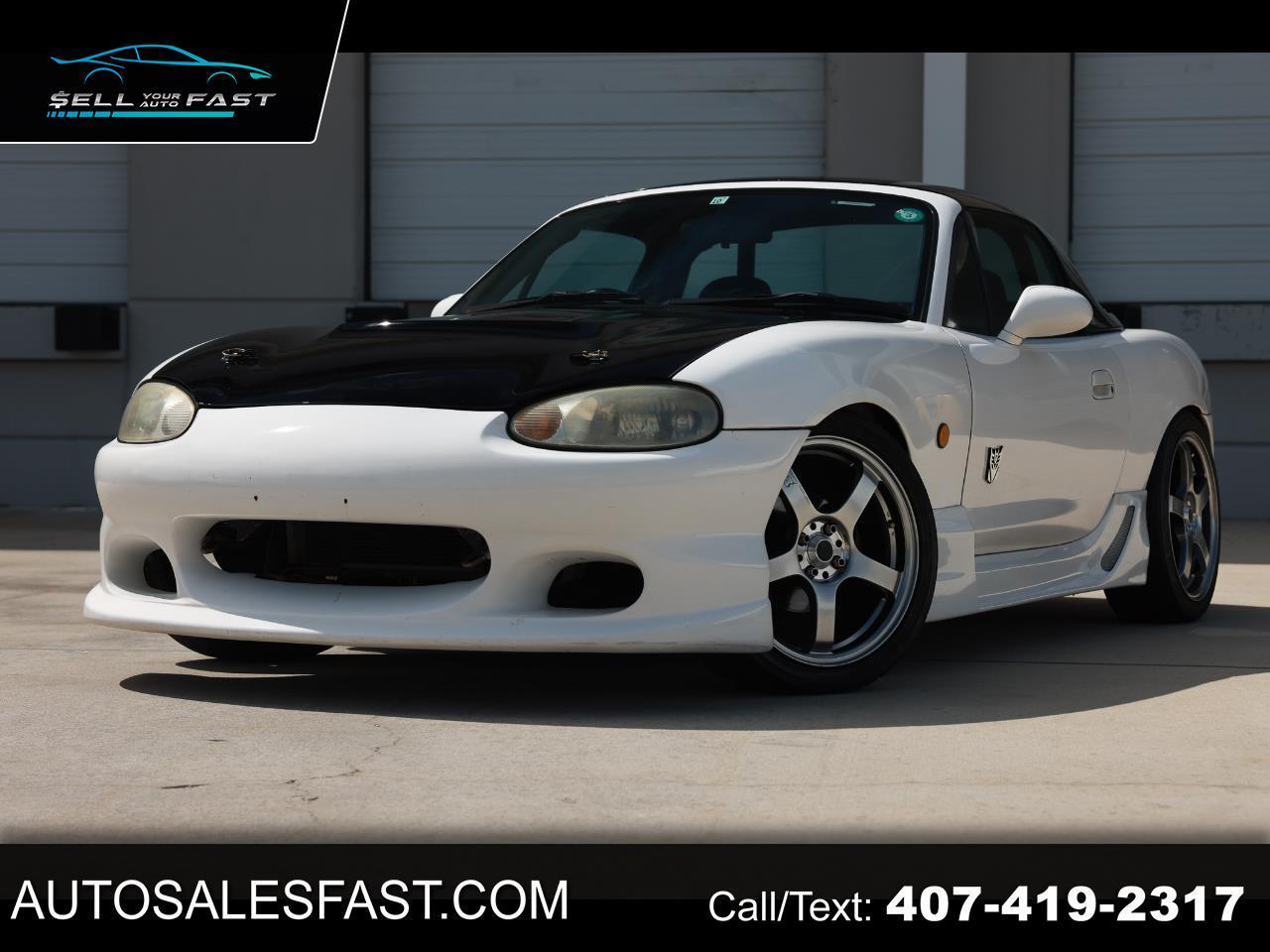 1998 Mazda Miata 2DR CONVERTIBLE RWD RHD