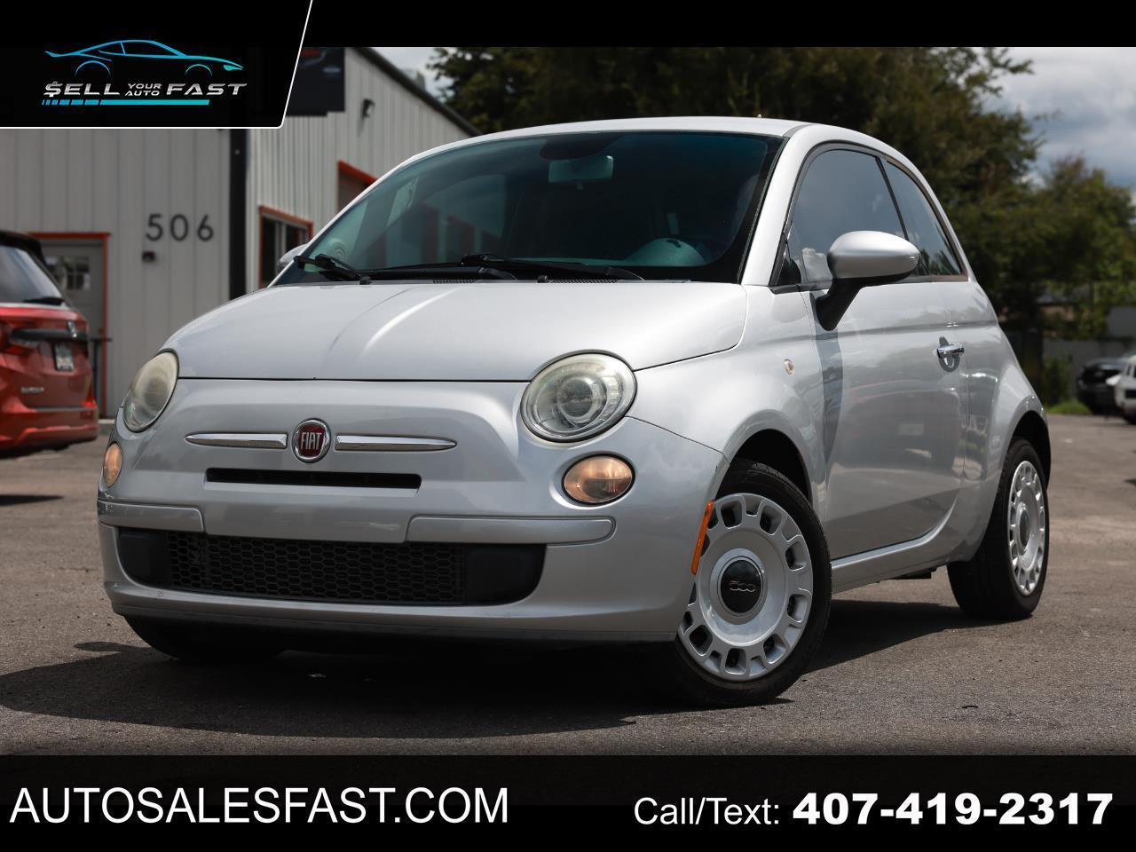 2013 Fiat 500 POP 2DR HATCHBACK FWD