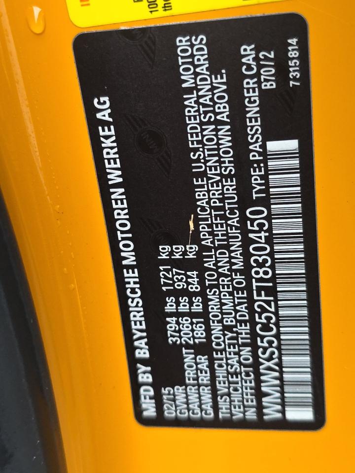 MINI Cooper Hardtop 4 Door  2015