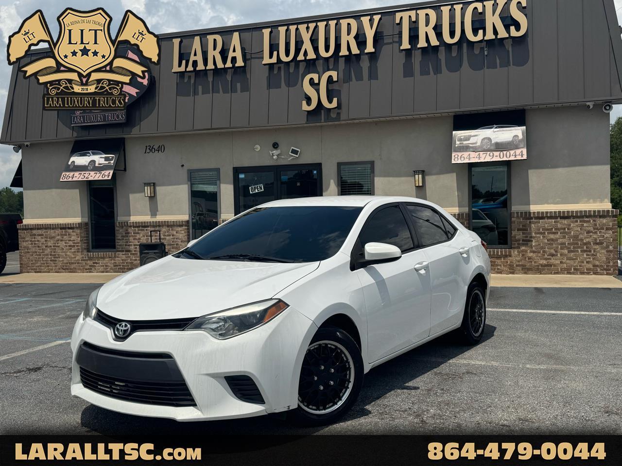Toyota Corolla LE 4D Sedan 2015