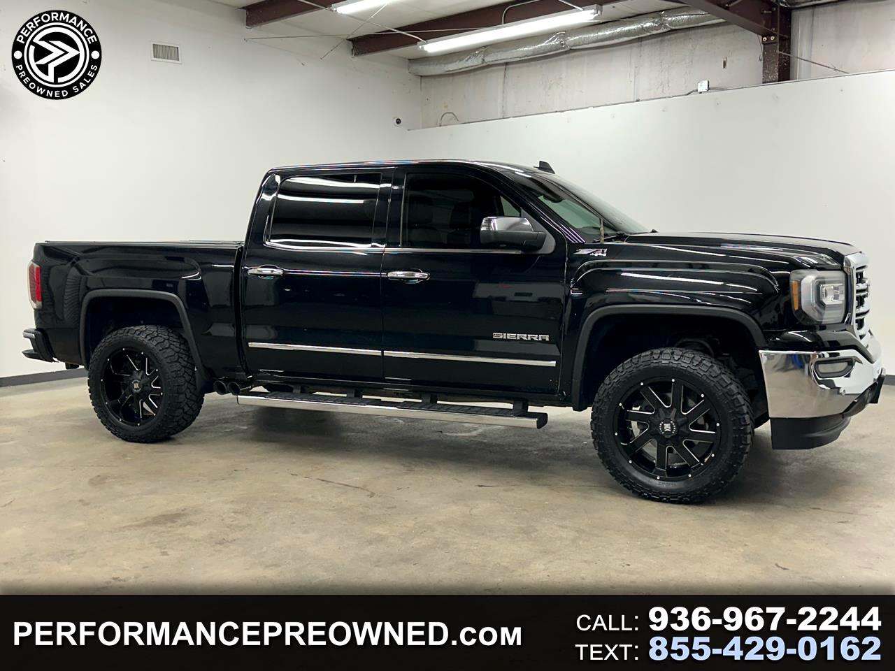 2018 GMC Sierra 1500 SLT Crew Cab Short Box 4WD