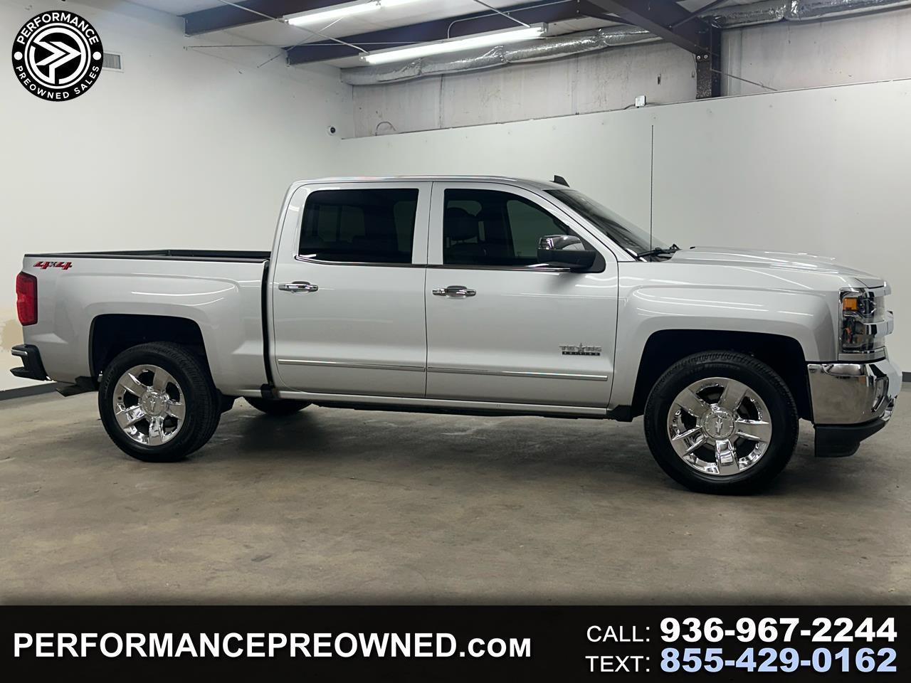2018 Chevrolet Silverado 1500 LTZ Crew Cab 4WD