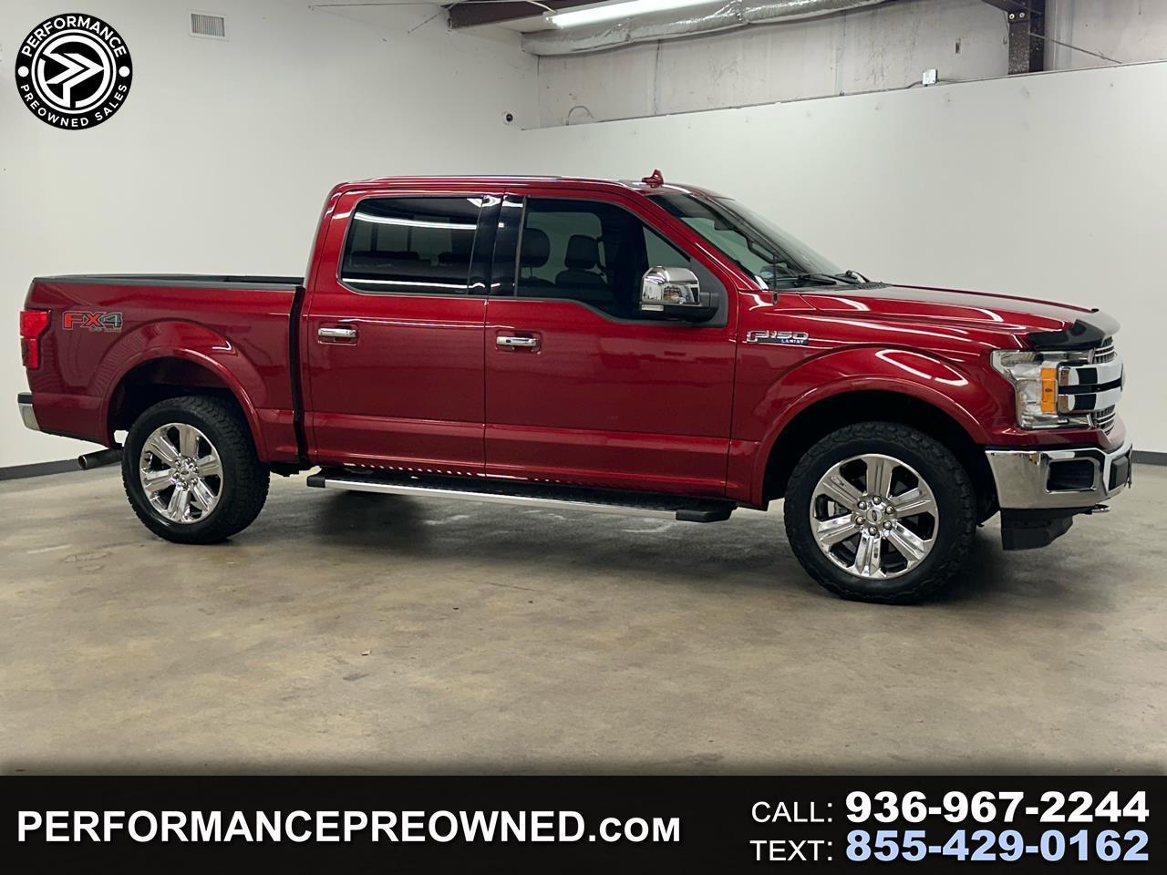 2018 Ford F-150 Lariat SuperCrew 5.5-ft. Bed 4WD