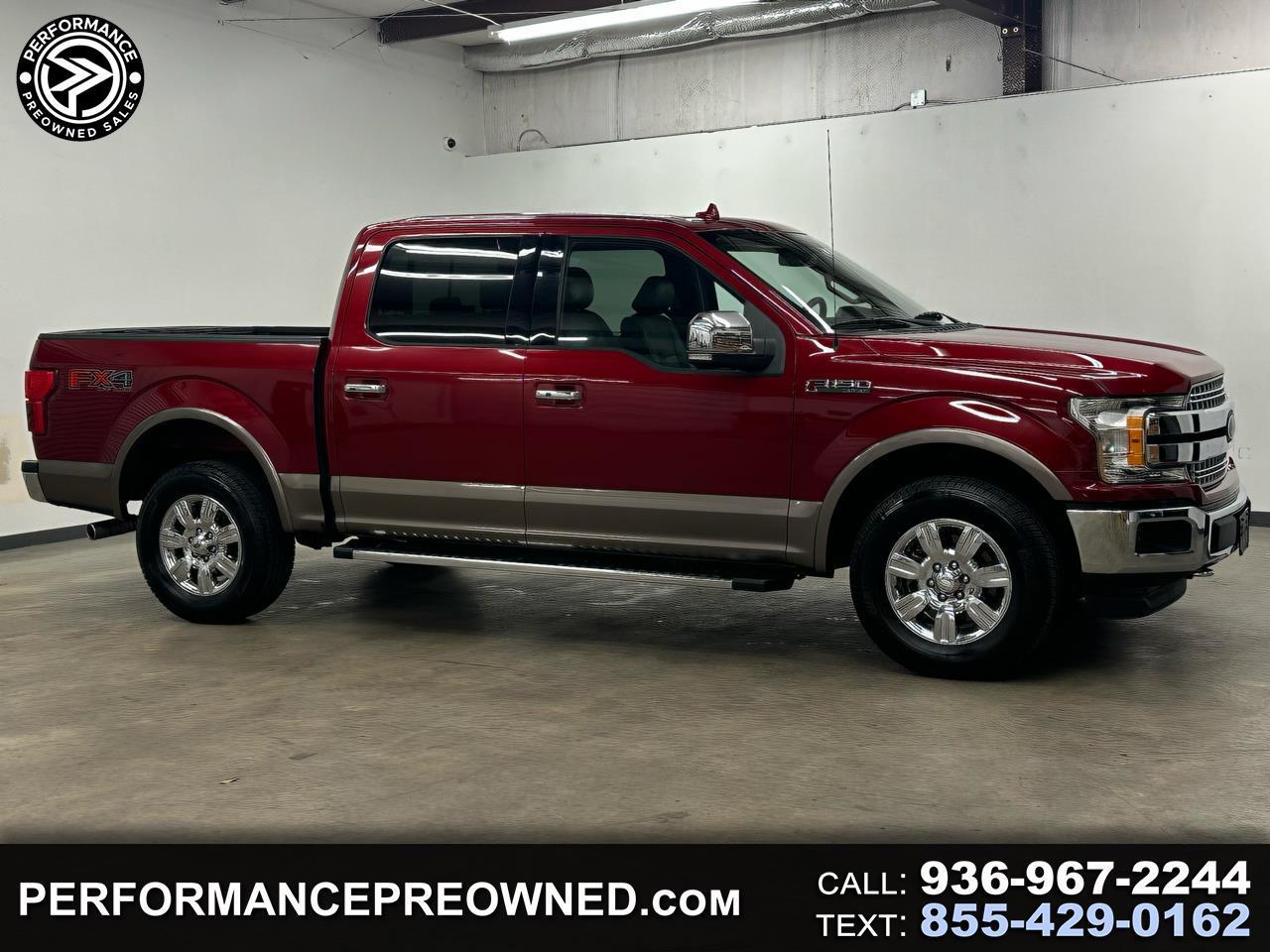 2018 Ford F-150 Lariat SuperCrew 5.5-ft. Bed 4WD