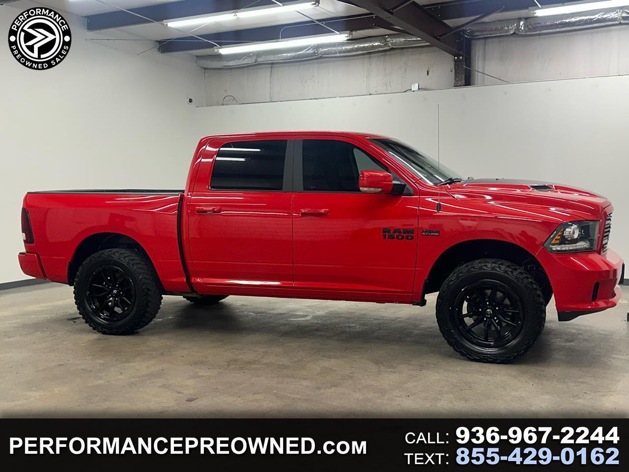2016 RAM 1500 Sport Crew Cab SWB 4WD