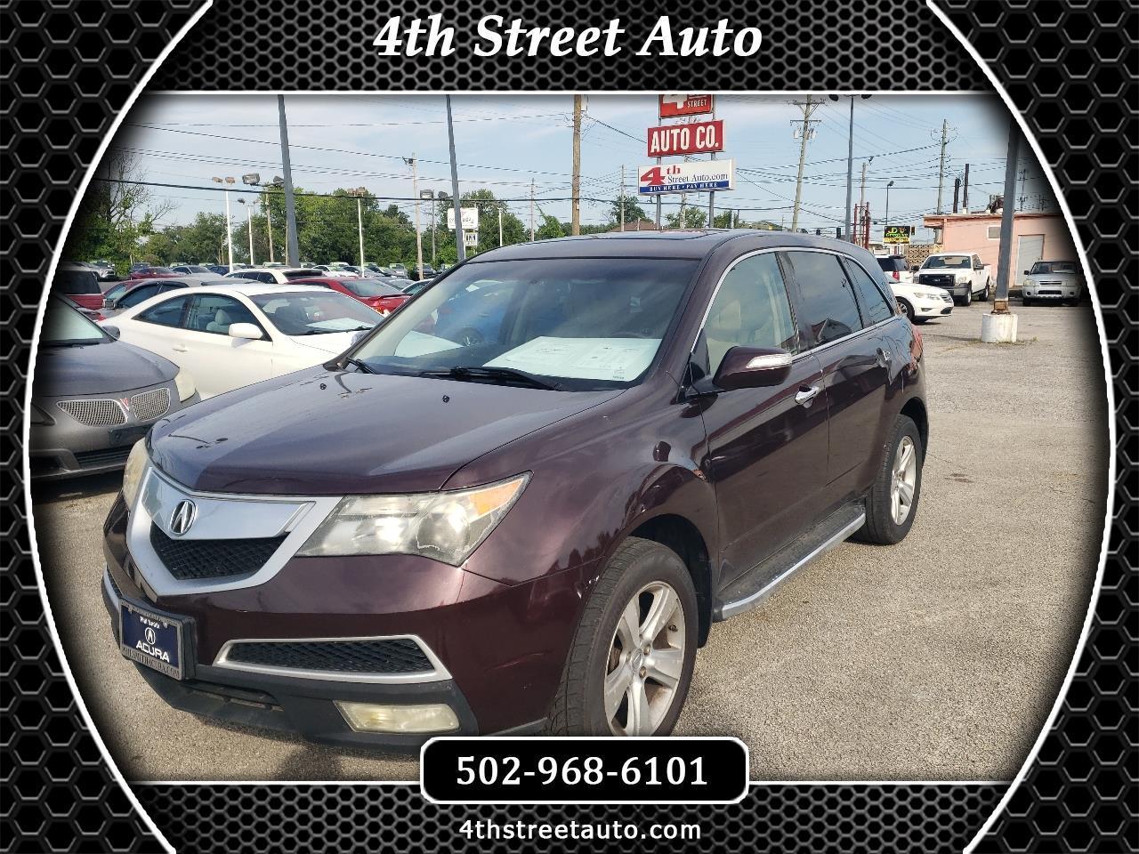 Acura MDX Tech Package and Entertainment Package 2010