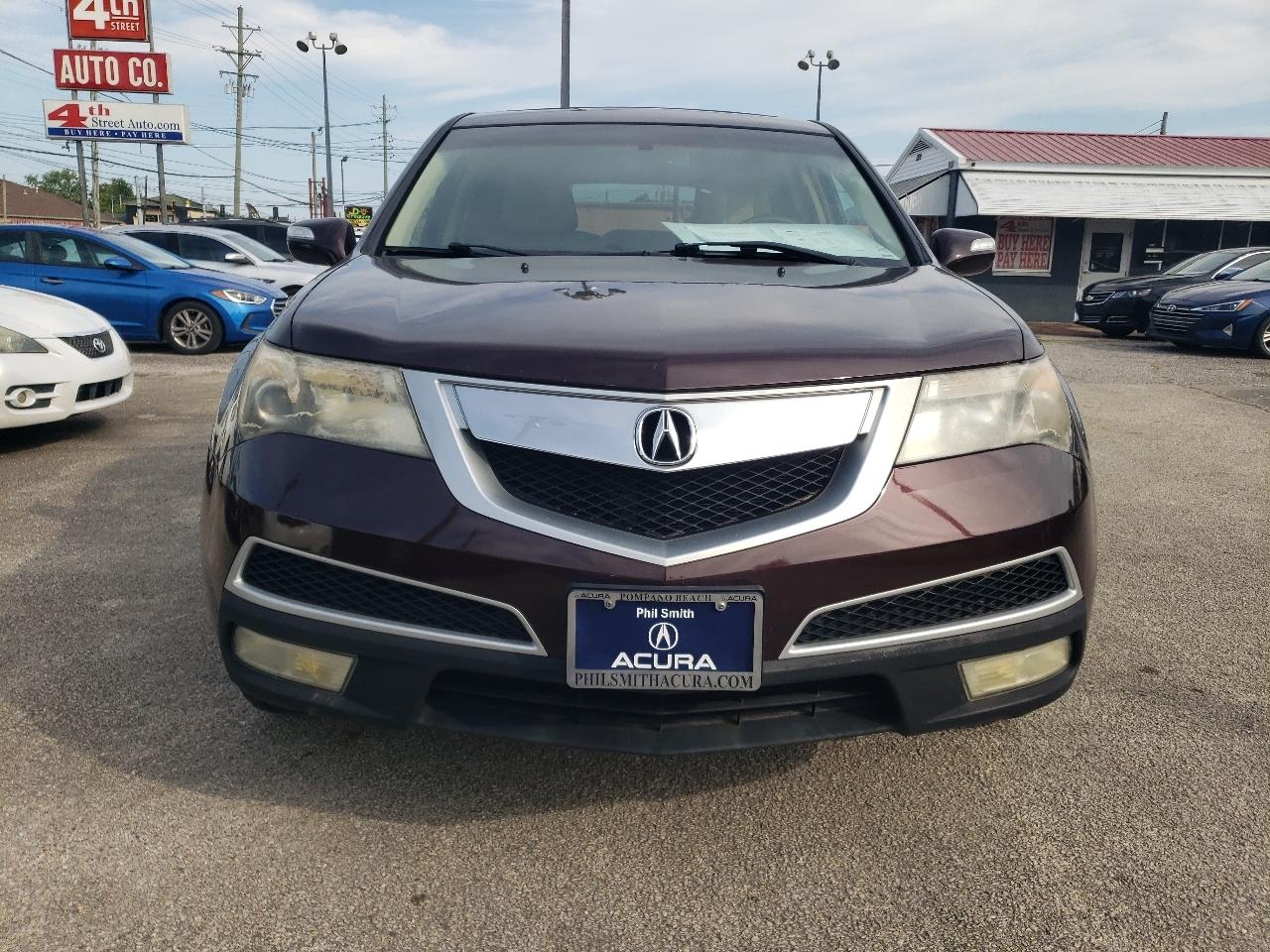 Acura MDX Tech Package and Entertainment Package 2010