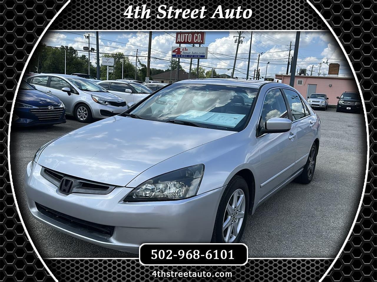 Honda Accord EX V-6 Sedan AT with XM Radio 2004