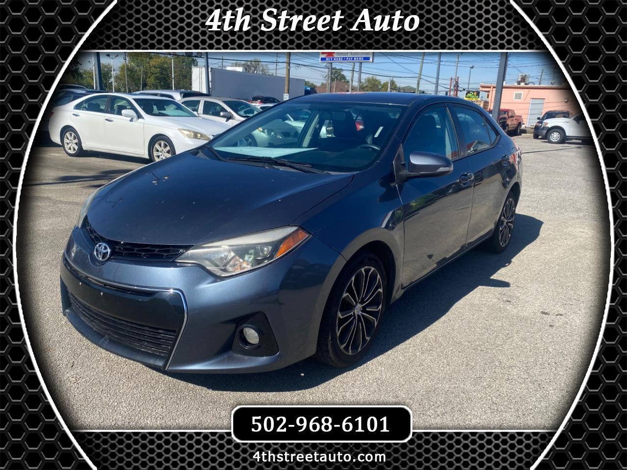 Toyota Corolla S Premium CVT 2016