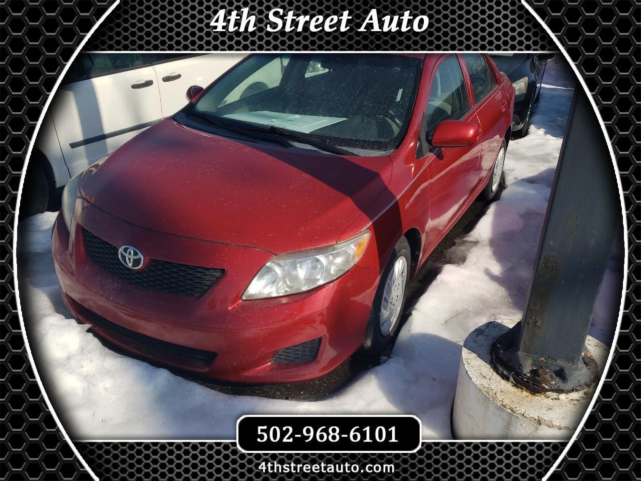 Toyota Corolla Base 4-Speed AT 2010