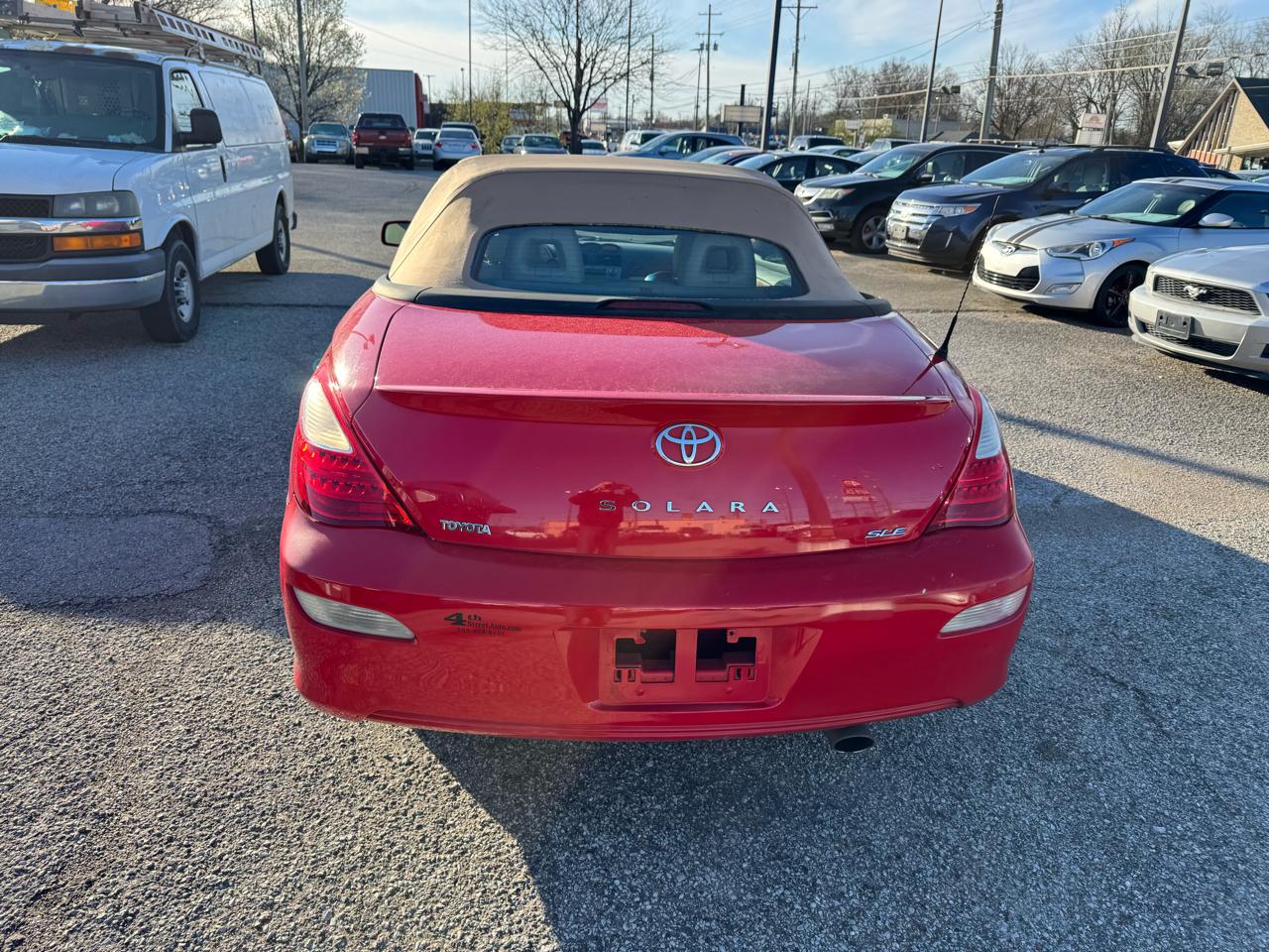 Toyota Camry Solara SE Convertible 2007