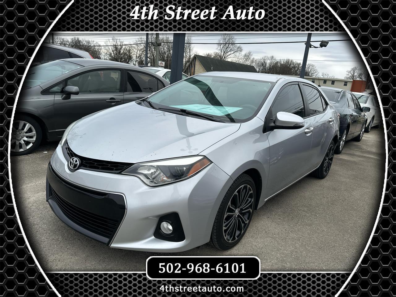 Toyota Corolla S Premium CVT 2014