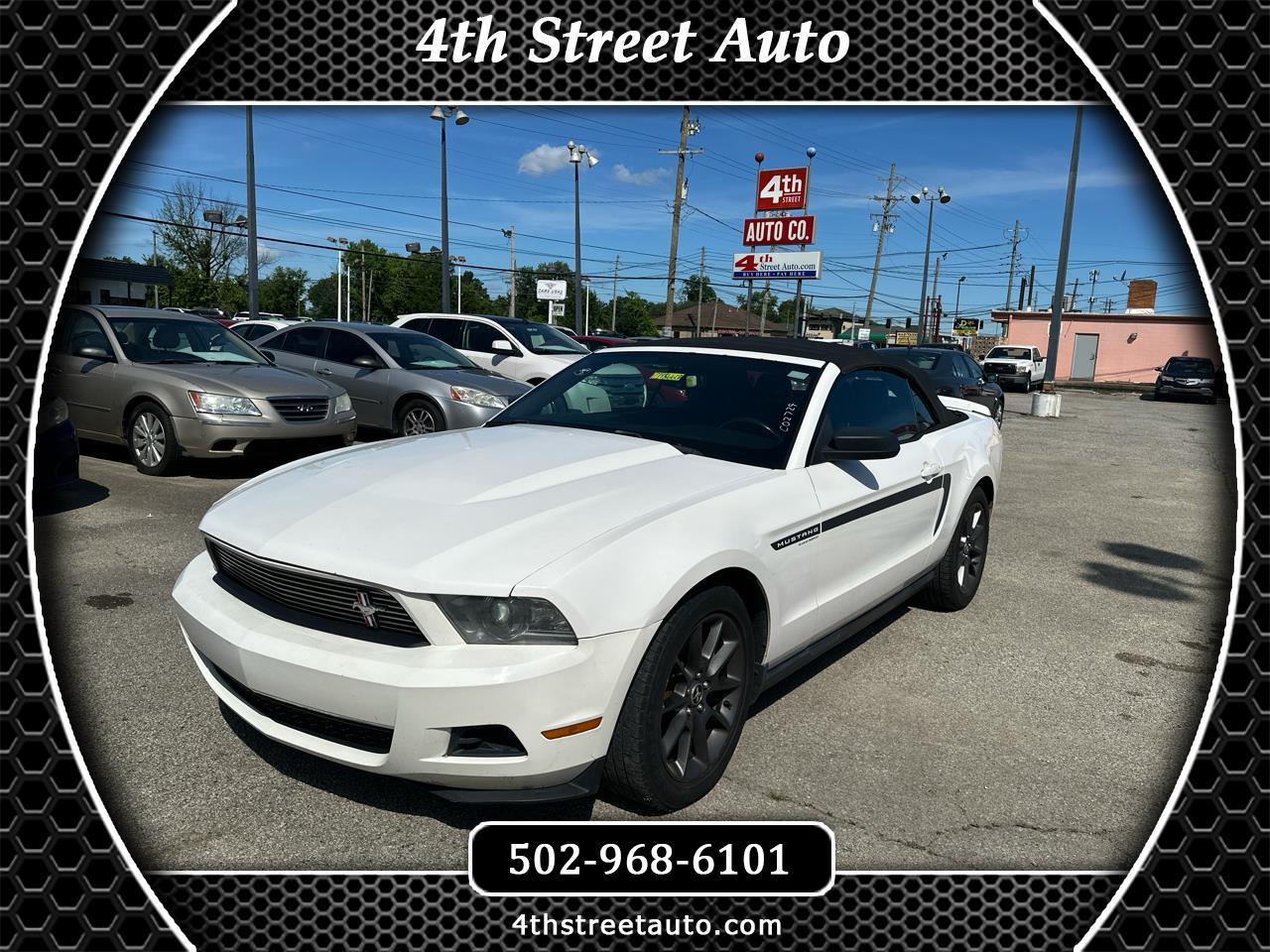 Ford Mustang V6 Convertible 2012